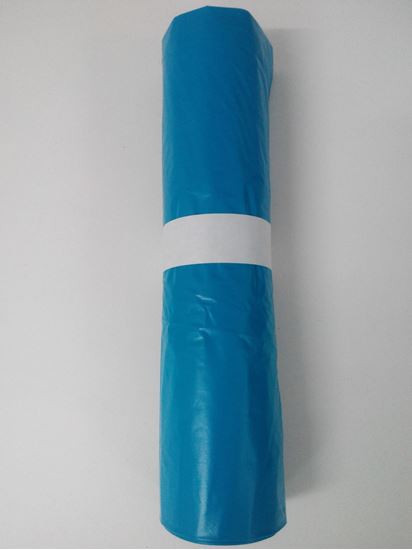 Foto de BOLSA BASURA AZUL 85X105 PAQ.10 UD